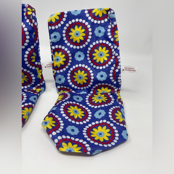 AMERICAN GIRL: Dining Table Set Accessories; Chair Covers (2). Covers Only. - Picture 4 of 7